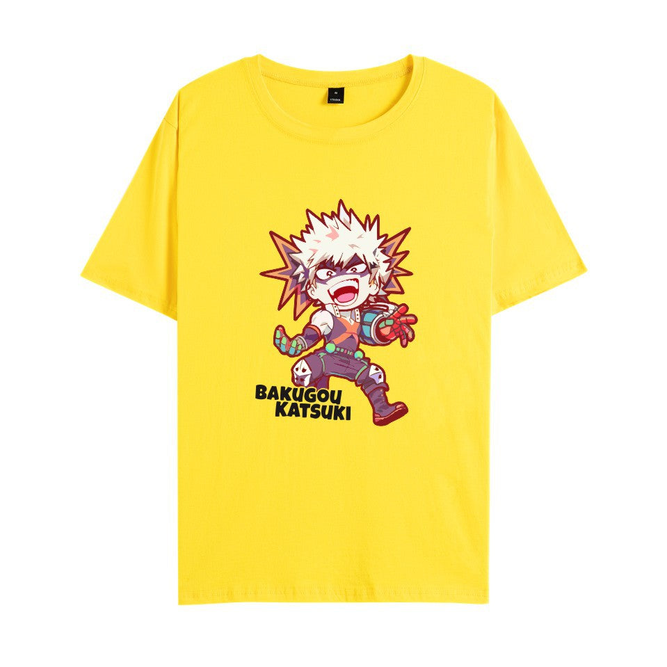 My Hero Academia Short sleeve men's and women's  T-shirt