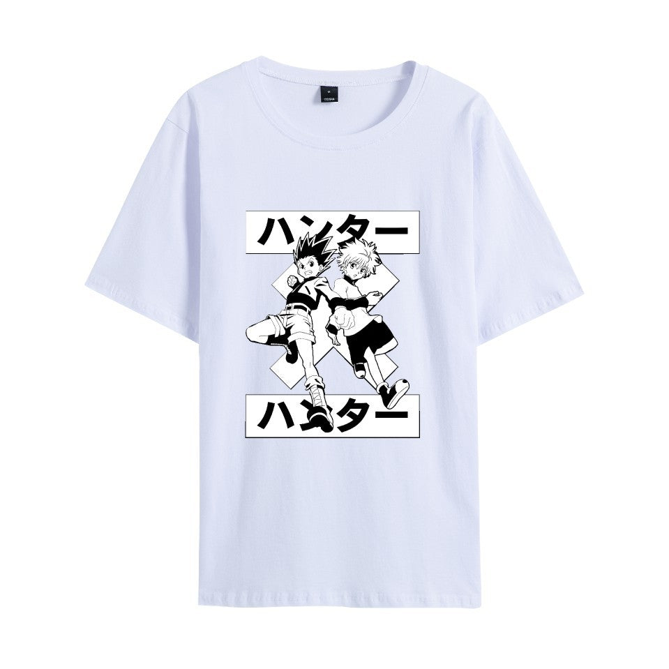 Hunter x Hunter Short sleeve men's and women's  T-shirt