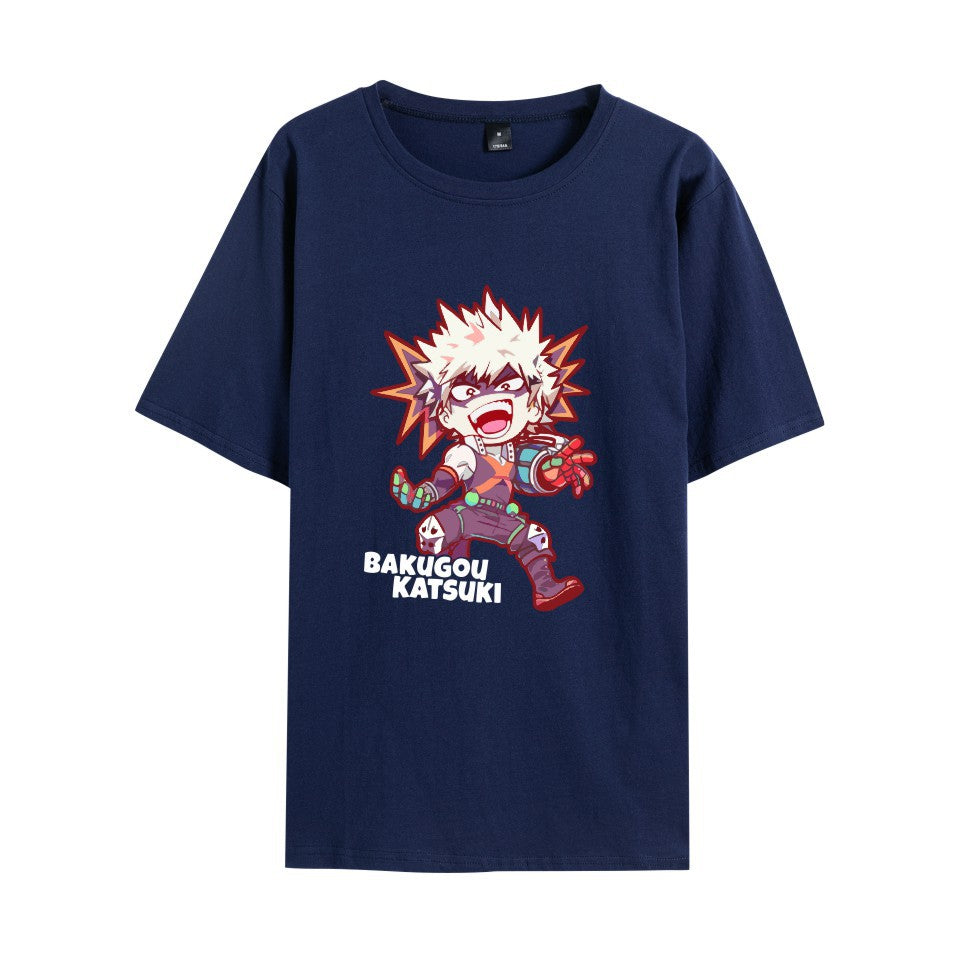My Hero Academia Short sleeve men's and women's  T-shirt