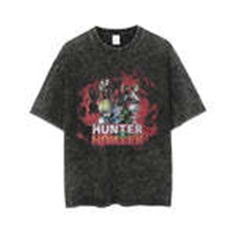 Chainsaw man - Demon Slayer Short-Sleeved Men's and Women's 220g Series