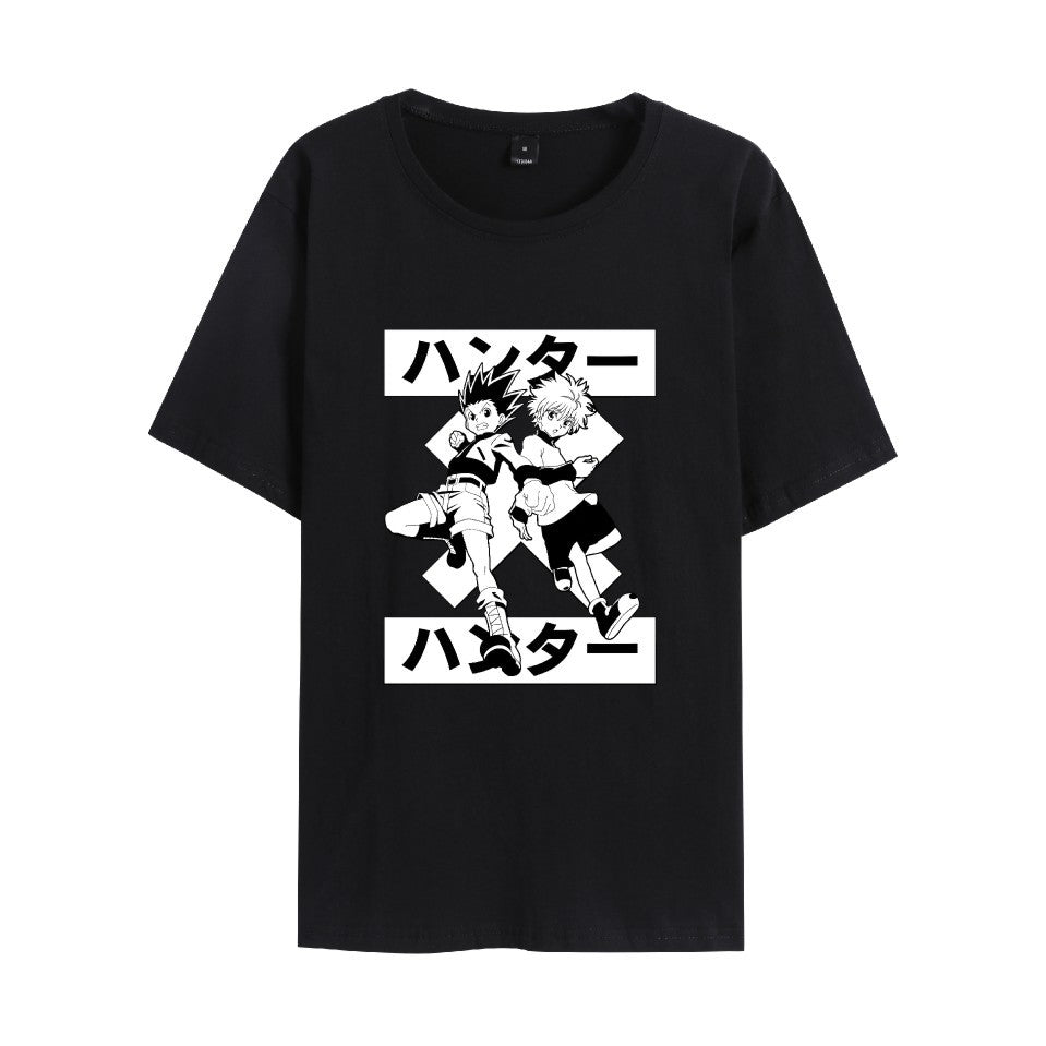Hunter x Hunter Short sleeve men's and women's  T-shirt