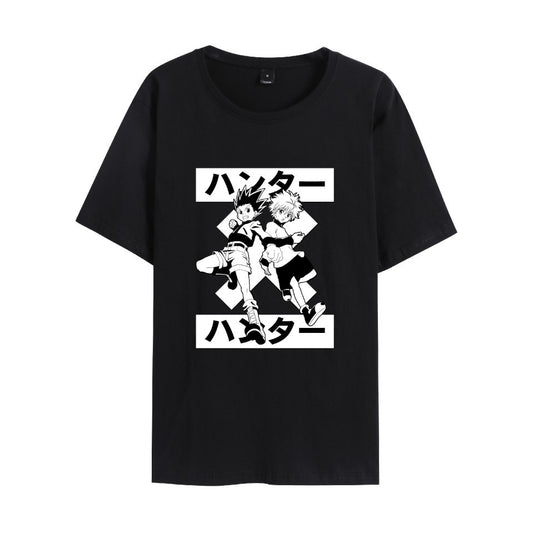 Hunter x Hunter Short sleeve men's and women's  T-shirt