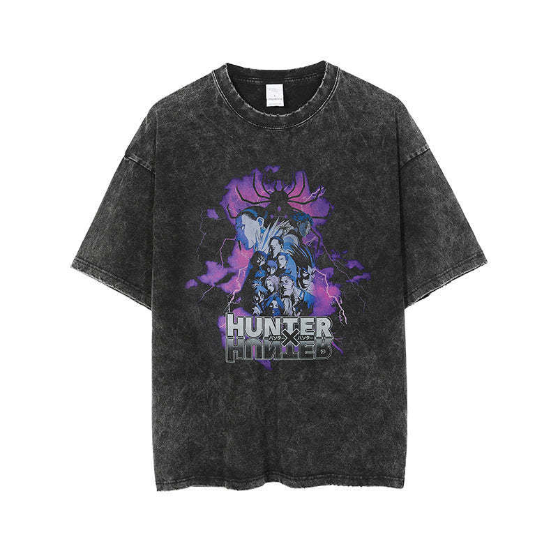 Chainsaw man - Demon Slayer Short-Sleeved Men's and Women's 220g Series