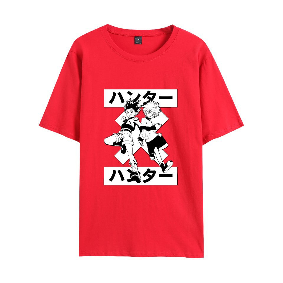 Hunter x Hunter Short sleeve men's and women's  T-shirt