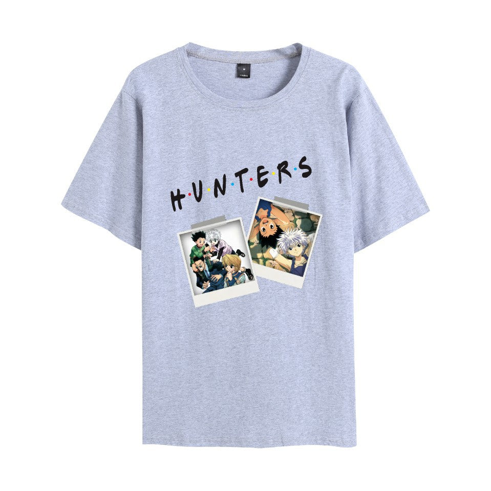 Hunter x Hunter Short sleeve men's and women's  T-shirt