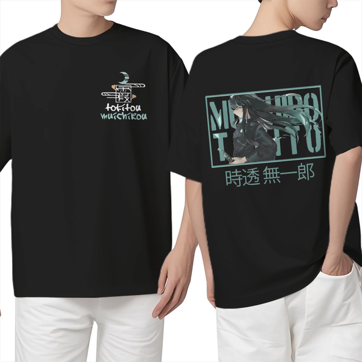 Demon Slayer Short sleeve men's and women's  T-shirt