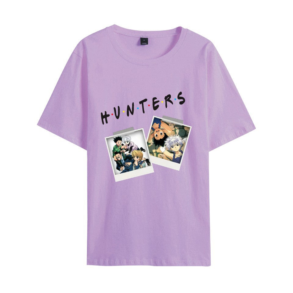 Hunter x Hunter Short sleeve men's and women's  T-shirt