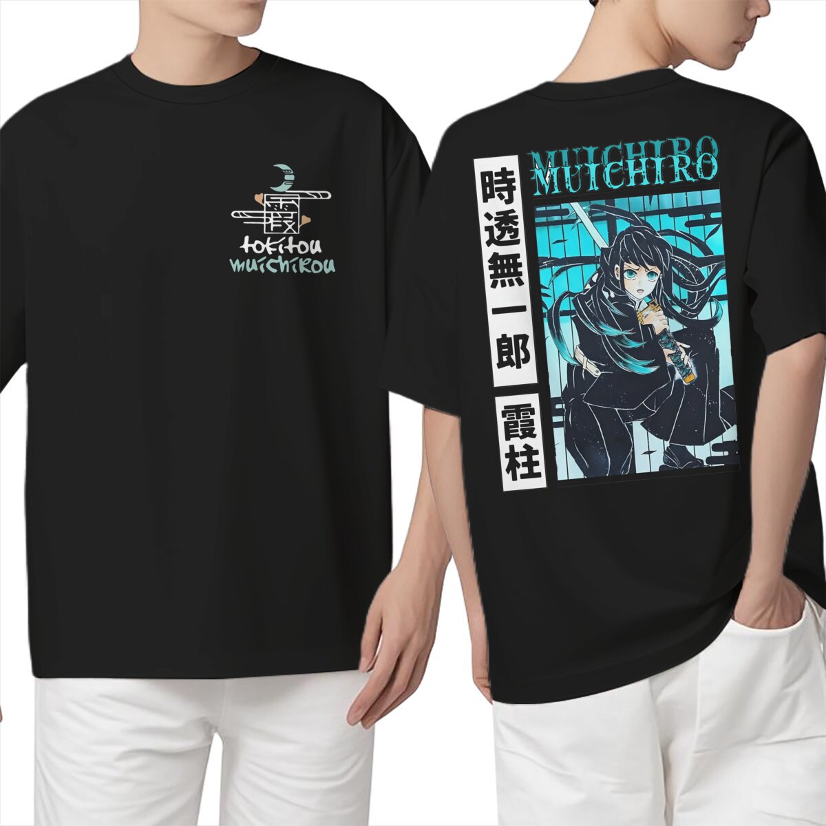 Demon Slayer Short sleeve men's and women's  T-shirt