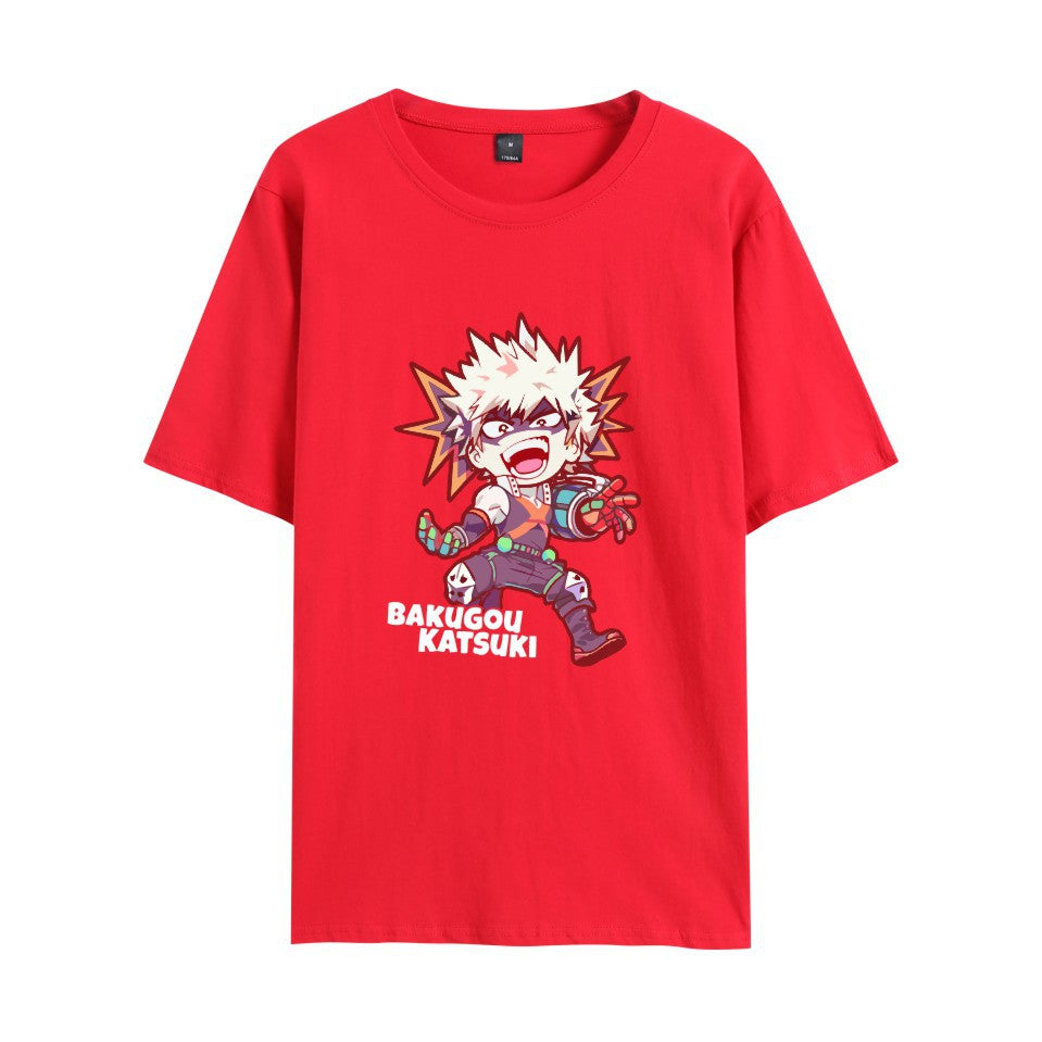 My Hero Academia Short sleeve men's and women's  T-shirt