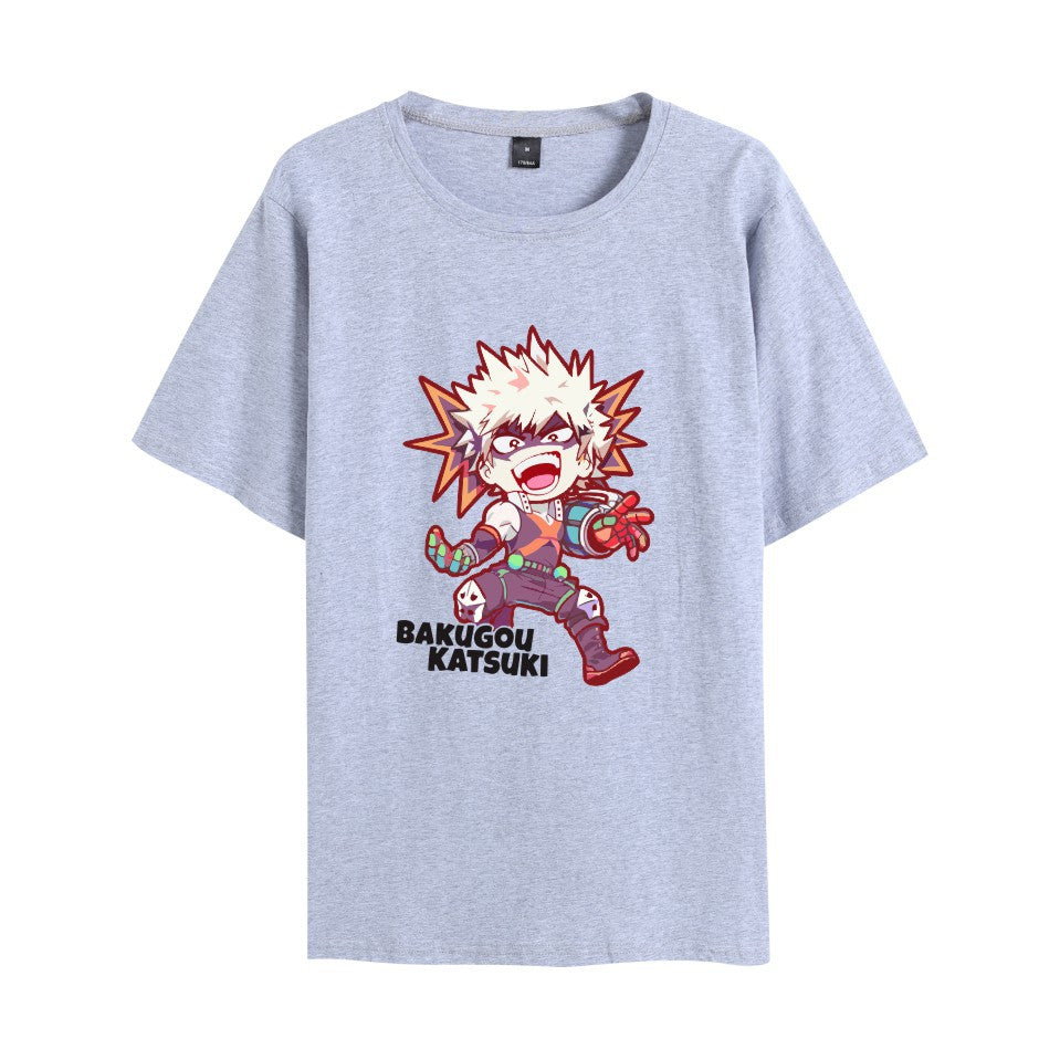 My Hero Academia Short sleeve men's and women's  T-shirt