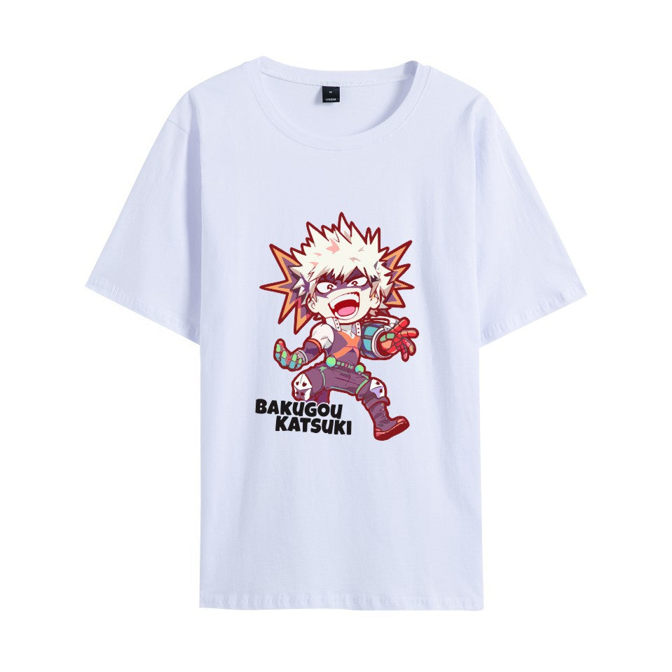 My Hero Academia Short sleeve men's and women's  T-shirt