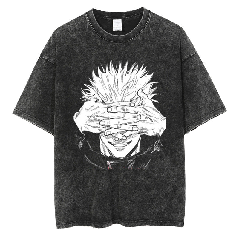 JJK Short sleeve men's and women's  T-shirt