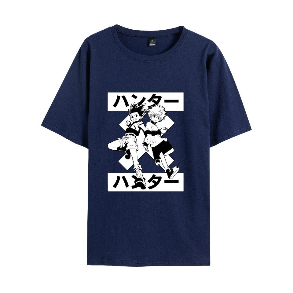 Hunter x Hunter Short sleeve men's and women's  T-shirt
