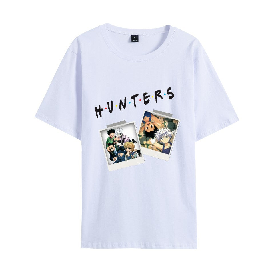 Hunter x Hunter Short sleeve men's and women's  T-shirt