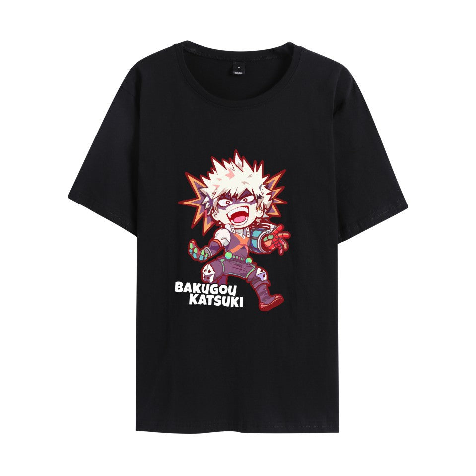 My Hero Academia Short sleeve men's and women's  T-shirt