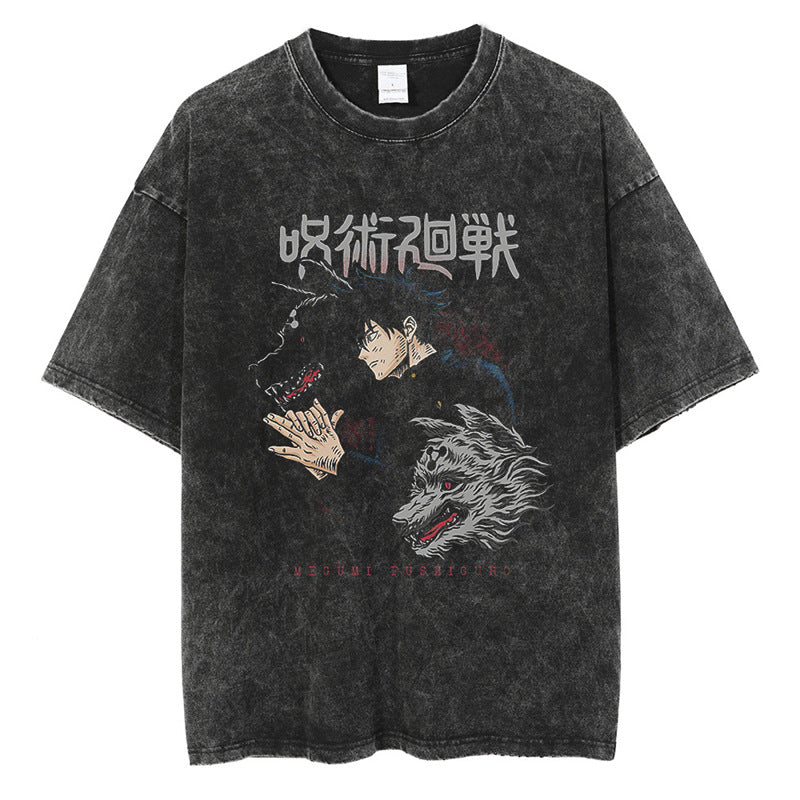 JJK Short sleeve men's and women's  T-shirt