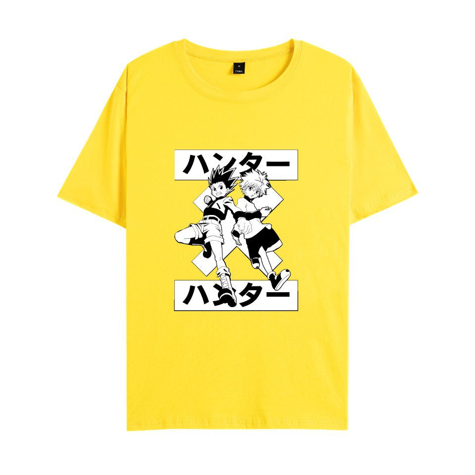 Hunter x Hunter Short sleeve men's and women's  T-shirt