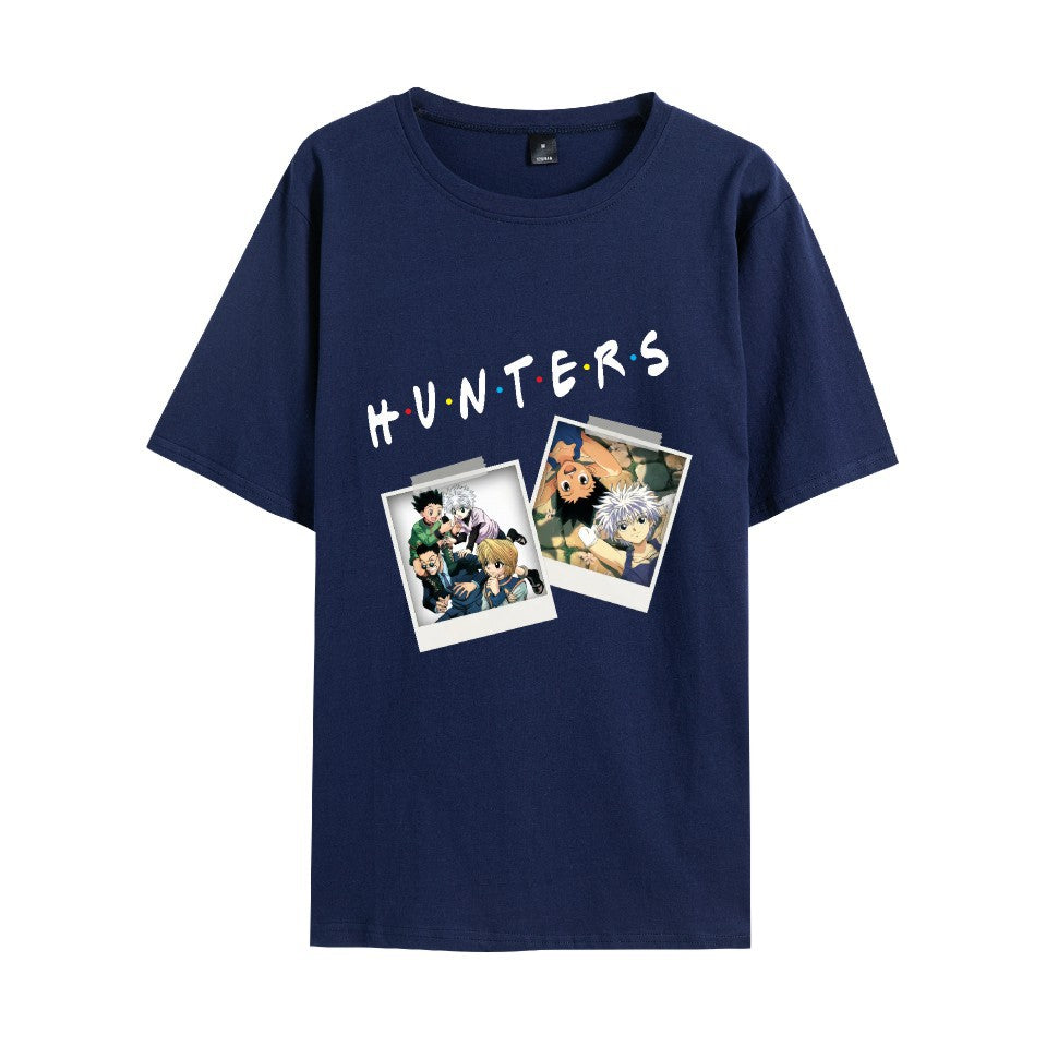 Hunter x Hunter Short sleeve men's and women's  T-shirt