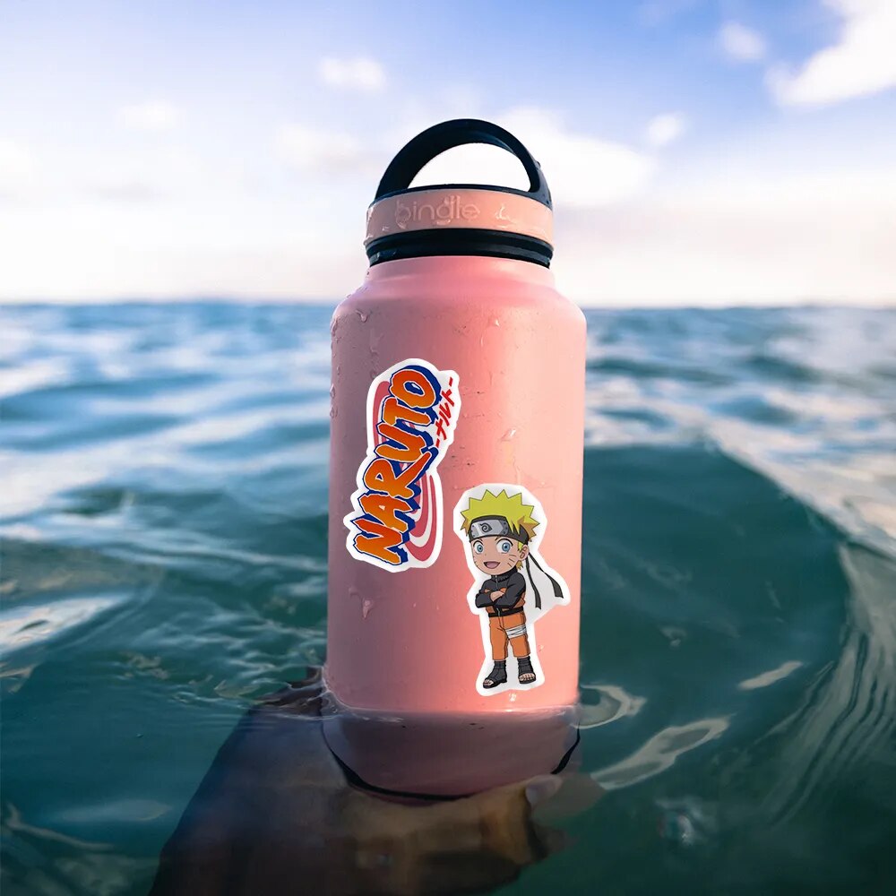 10/30/50/100pcs Japan Anime Cartoon Naruto Waterproof Sticker