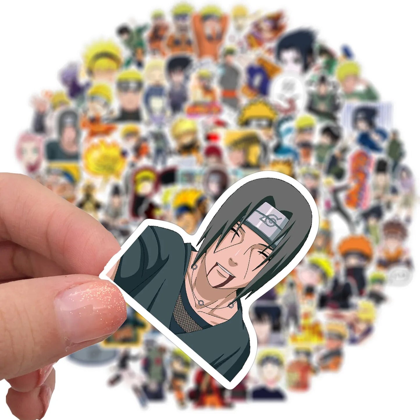 10/30/50/100pcs Japan Anime Cartoon Naruto Waterproof Sticker